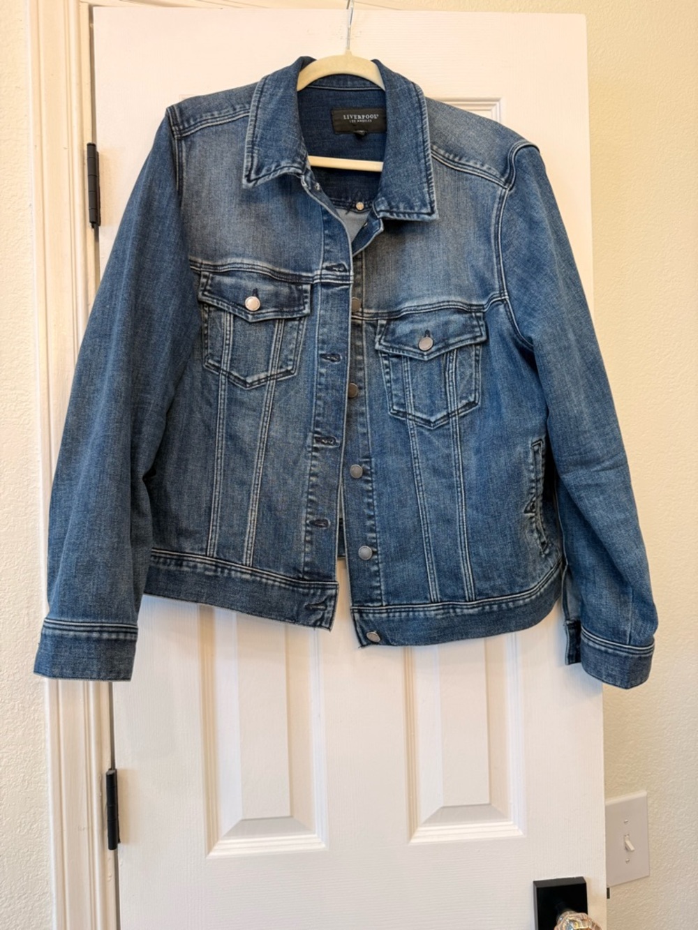 Liverpool Jeans Company Blue Denim Jean Jacket